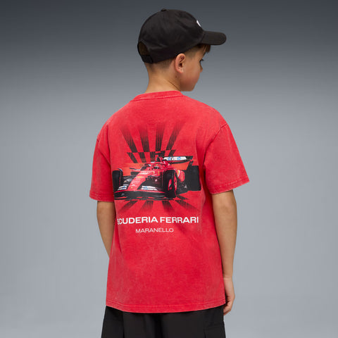 Ferrari Kids Car Graphic Tee