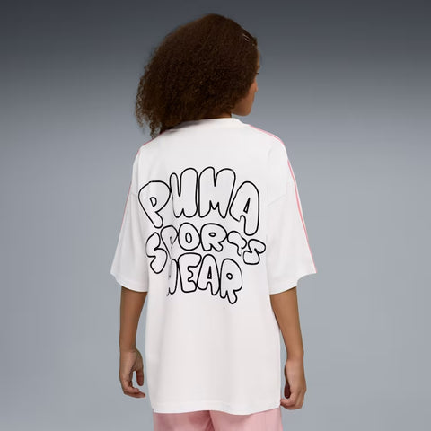 LUMINOUS CLOUD Oversized Graphic Tee