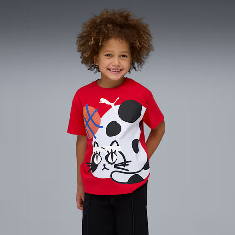 SPORTY CATS Relaxed Graphic Tee PS
