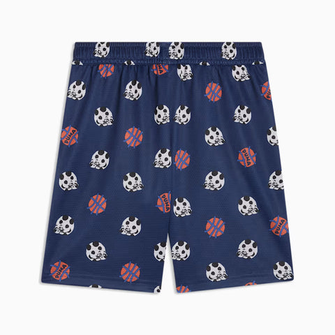 SPORTY CATS Relaxed AOP Mesh Shorts PS