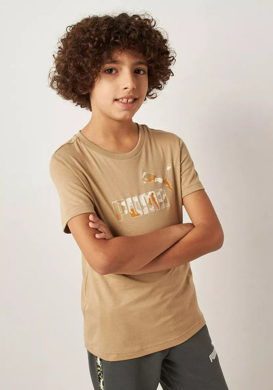 ESS+ CAMO Logo Tee B Apparel Sportstyle Kids Boys/Unisex