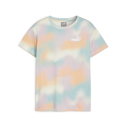 ESS+ SUMMER DAZE AOP Tee G Girls Sportstyle Core