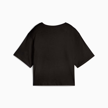 ESS Cropped No. 1 Logo Relaxed Tee Women