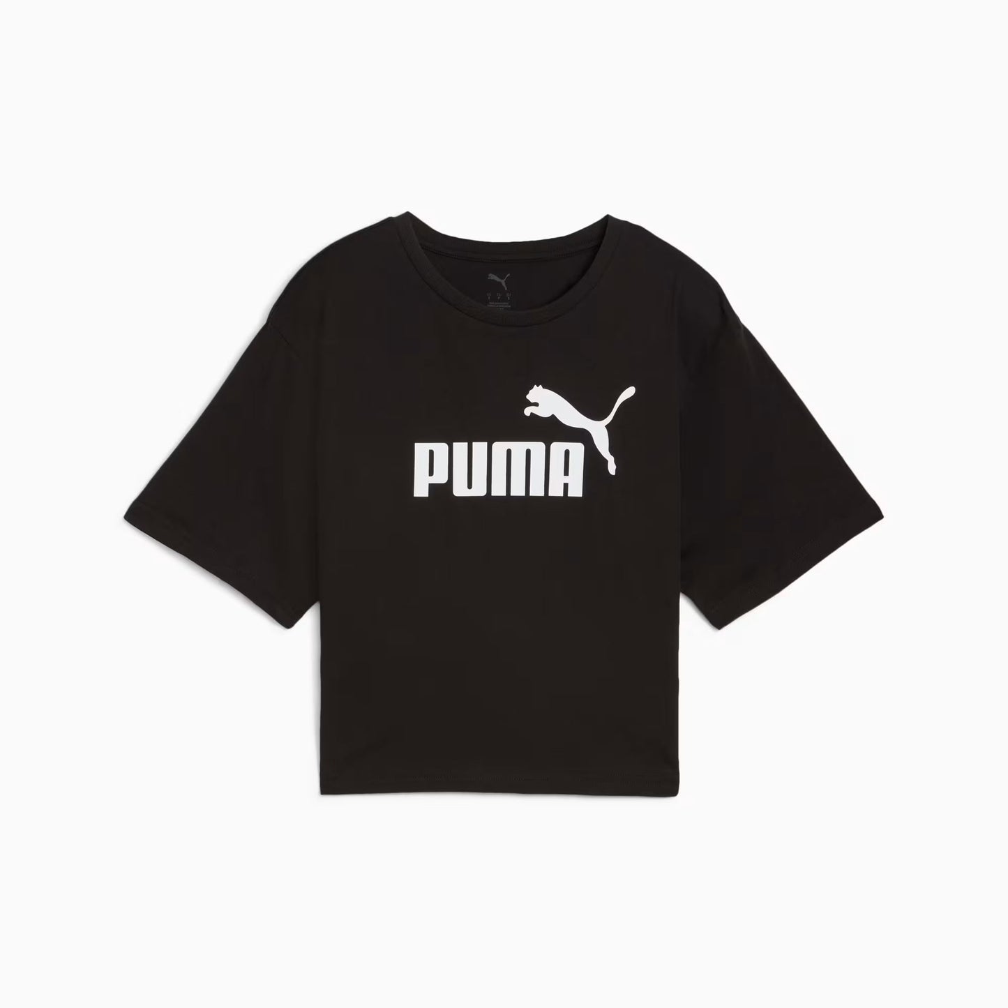 ESS Cropped No. 1 Logo Relaxed Tee Women