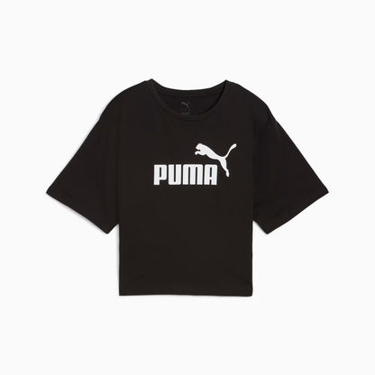 ESS Cropped No. 1 Logo Relaxed Tee Women