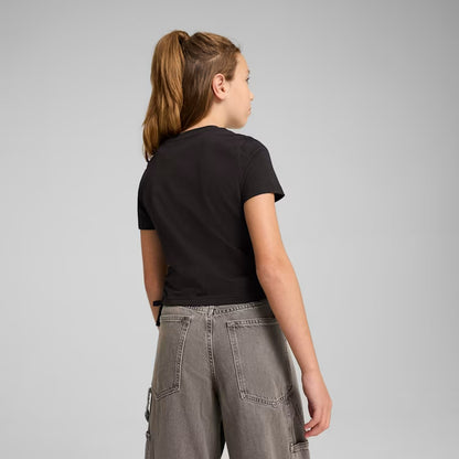 ESS ANIMAL Infill Knotted Tee G Girls