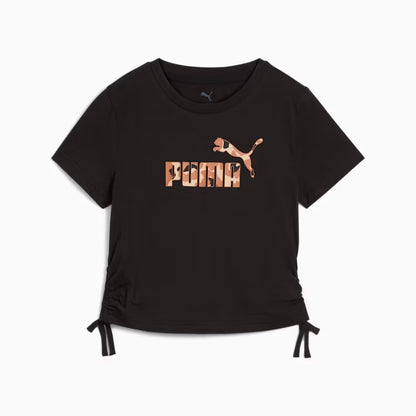 ESS ANIMAL Infill Knotted Tee G Girls