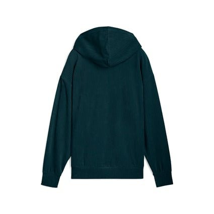 ESS ELEVATED Comfort Velour Rib Hoodie Women