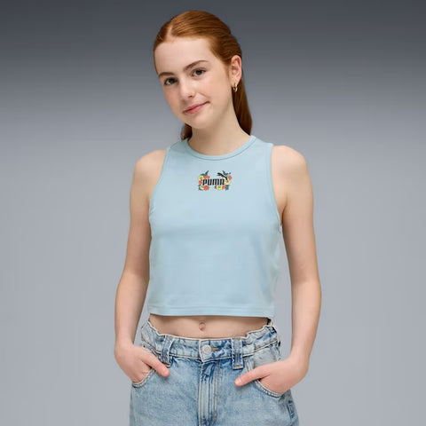 MID90 Slim Length Graphic Tank Girls