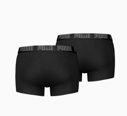 PUMA Men's Trunks 2 pack Black -NO EXCHANGE-