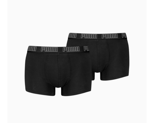 PUMA Men's Trunks 2 pack Black -NO EXCHANGE-