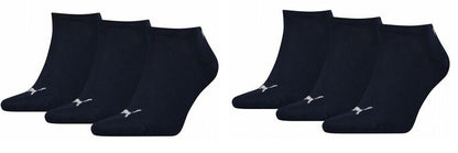 PUMA Plain Socks (Below Ankle)(3 pairs for $18)  (6 pairs for $27)