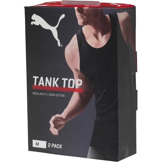 PUMA Basic (2 Pack) Tank Top Men -No Exchange-