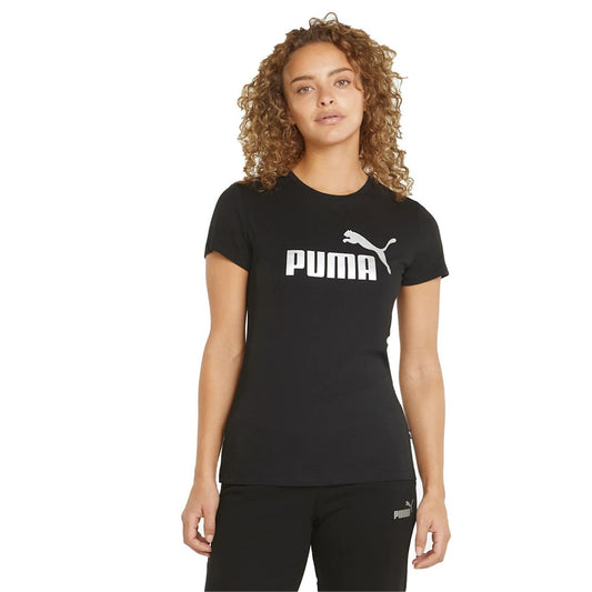 Ess+ Metallic Logo Tee Sportstyle/Core Women