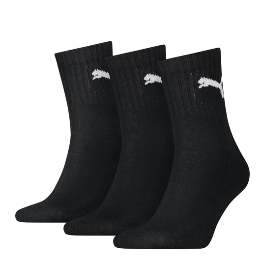 PUMA Unisex Short Crew Socks (3 pairs )