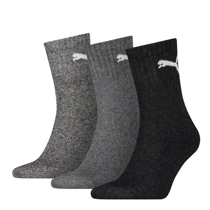 PUMA Unisex Short Crew Socks (3 pairs for $18)  (6 pairs for $27)