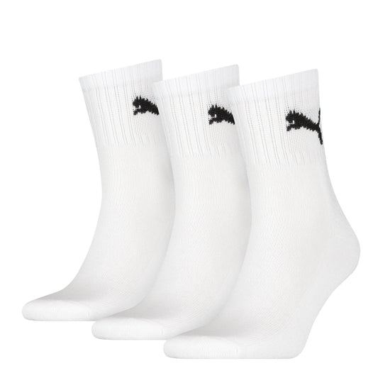 PUMA Unisex Short Crew Socks (3 pairs)