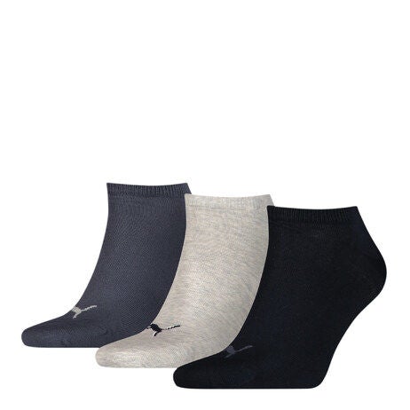 PUMA Plain Socks Below Ankle (3 pairs)