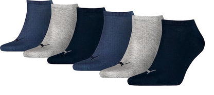 PUMA Plain Socks Below Ankle (3 pairs)