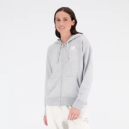 NB ESSENTIALS STACKED FZ HOODIE Lifestyle Women